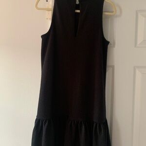 Anthropoligie black dress